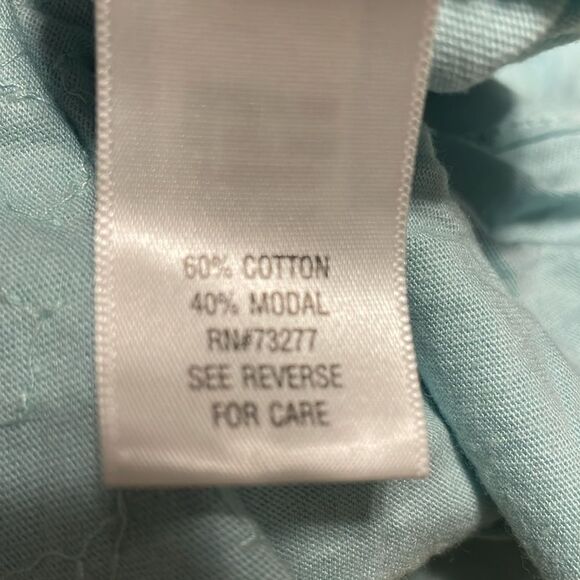 Apt 9 Ladies Sequined Tank Top , Size Large, Light Teal - Picture 5 of 6